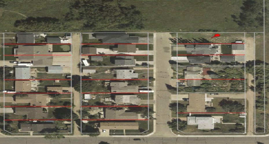 Located at the end of a dead-end street