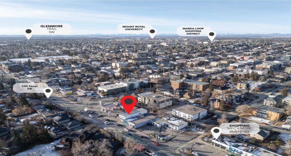 2611, 2613, 2615 14 Street, Calgary, Alberta T2T 3T9, ,Commercial,For Sale,14,A2192967